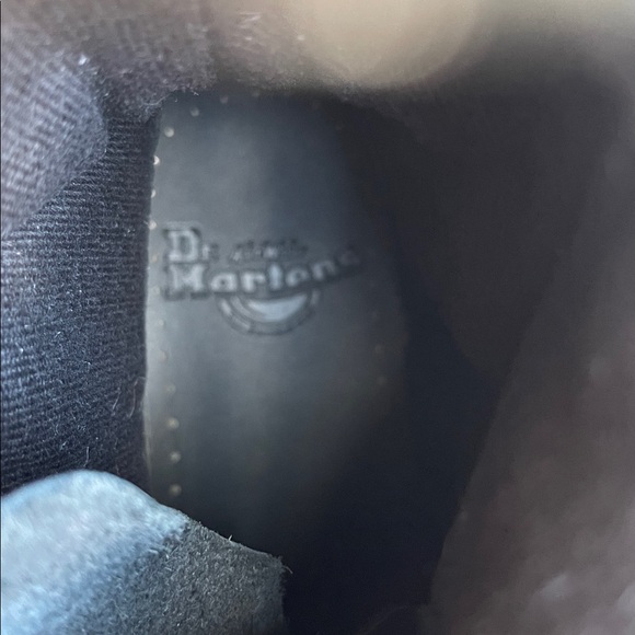 Dr Martens 1460 Stud Studded Black Ankle Boots size men’s 7 women’s 8 - Picture 10 of 11